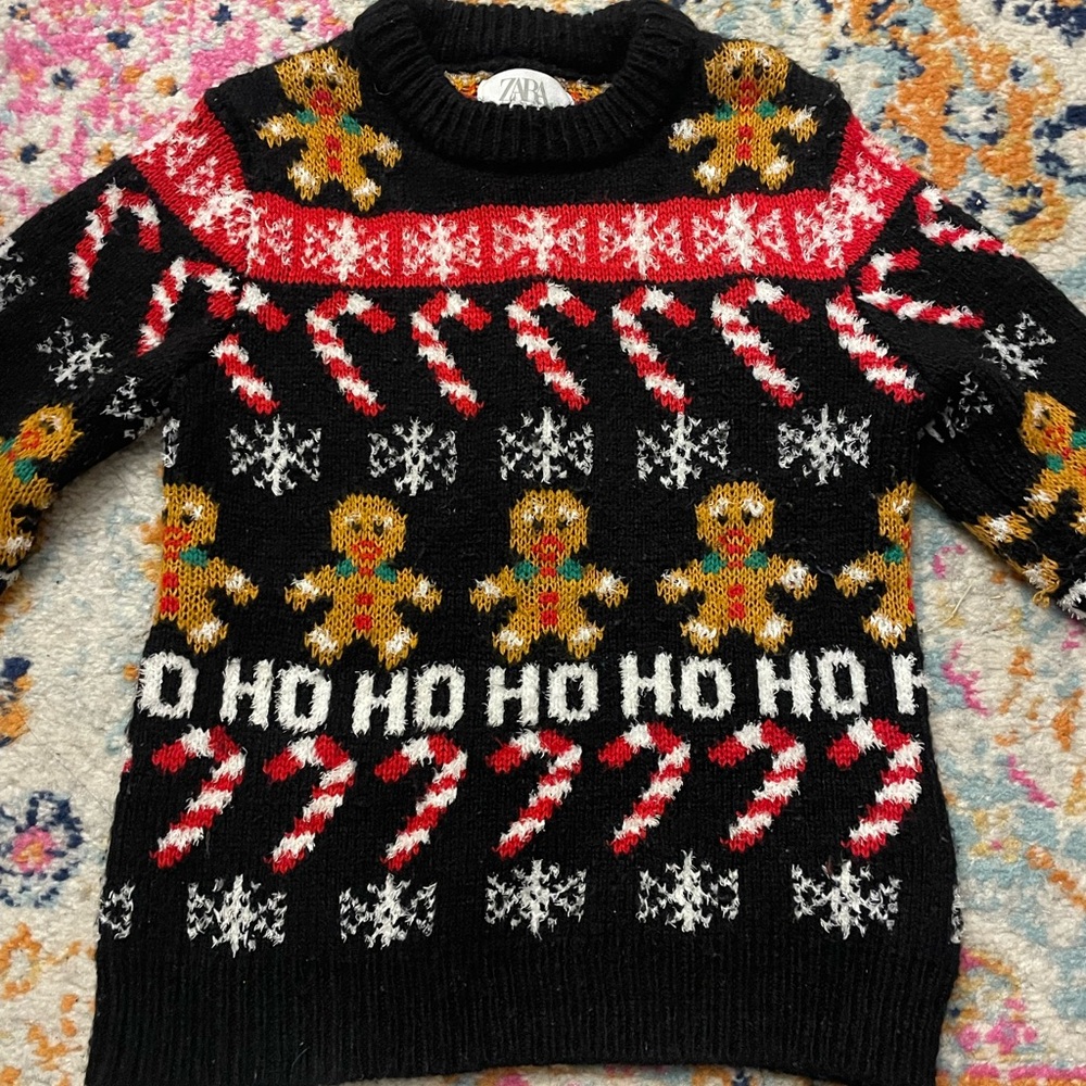 Zara Christmas sweater